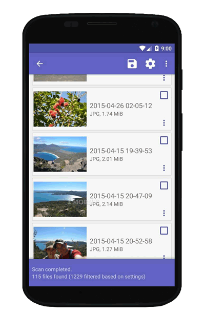 Samsung Galaxy Wiederherstellungs-App 1