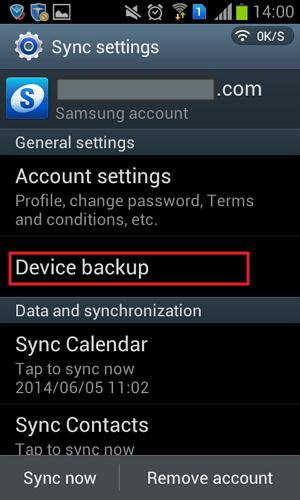 copy samsung data to cloud