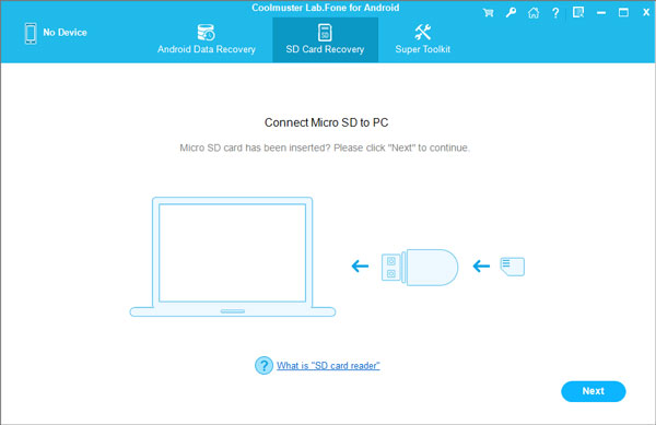 connect your sd card to pc