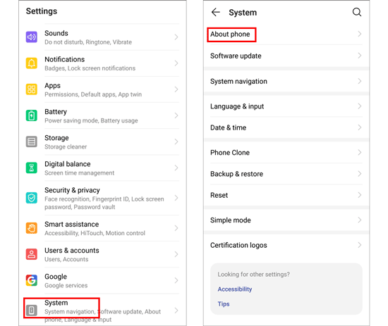 activer le mode de débogage USB sur Android 8