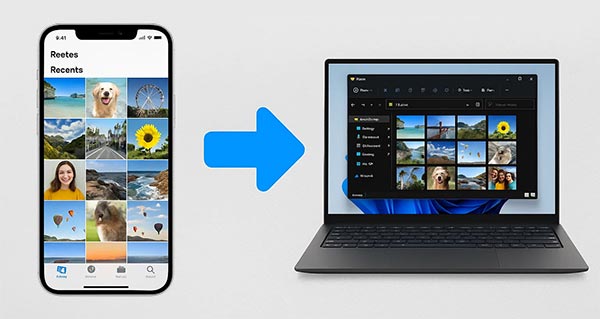 comment accéder aux photos de l'iPhone sur un PC