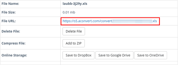 convert vcf to xls