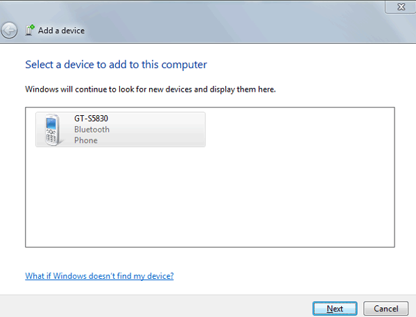 add bluetooth device to pc