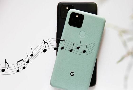 Googleピクセルに音楽を追加する方法