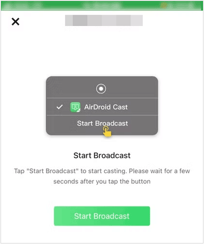 use airdroid cast to view iphone messages on pc