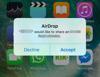 send full-resolution photos on iphone with airdrop