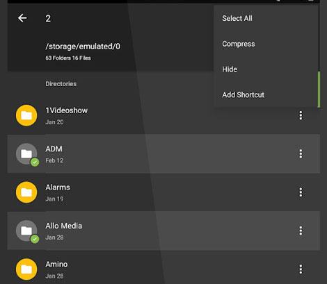 kostenloser Dateimanager für Android-Geräte