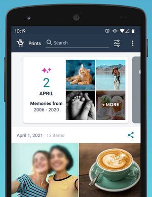 manage android photos with amazon photos