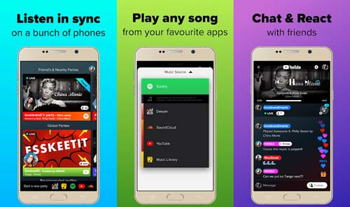 sync music to android via ampme