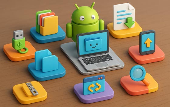 Android-Dateiübertragungs-App für Mac