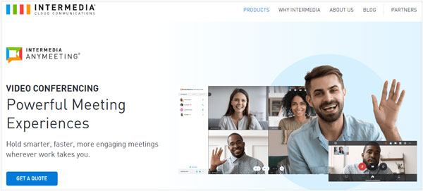 anymeeting app to share screens