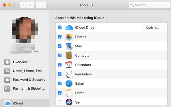 add contacts from iphone to mac with icloud