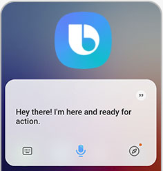 ask bixby to turn off the samsung phone without power button