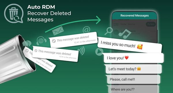 Automatische RDM-App zur Wiederherstellung von WhatsApp-Nachrichten