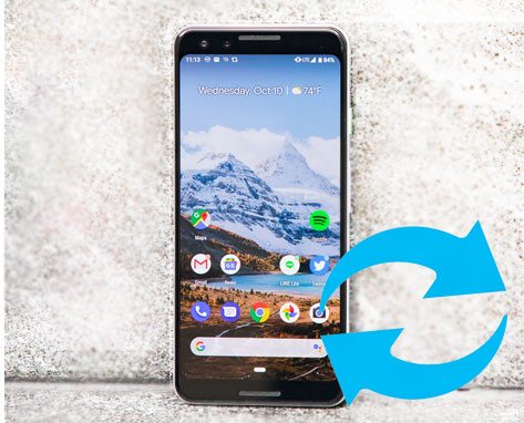 back up and restore google pixel