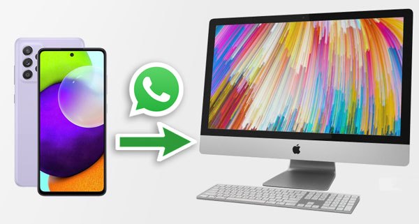 back up whatsapp from android to mac