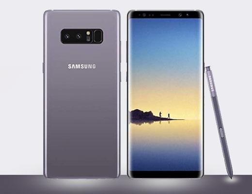 how to back up note 8