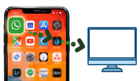 back up whatsapp from iphone to pc