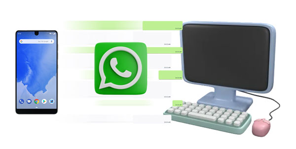 how to back up whatsapp messages from android to pc
