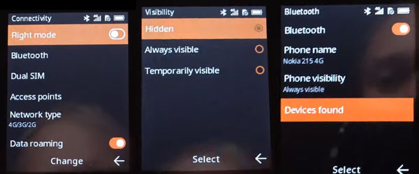 enable bluetooth on nokia