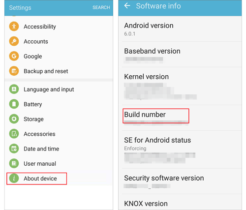 allow usb debugging on android