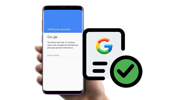 comment contourner la vérification du compte Google après la réinitialisation