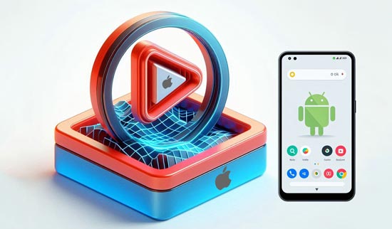 can't send video from iphone to android