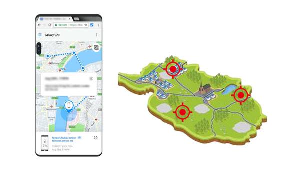 how to change gps location on android