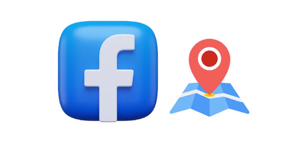 how to change location on facebook