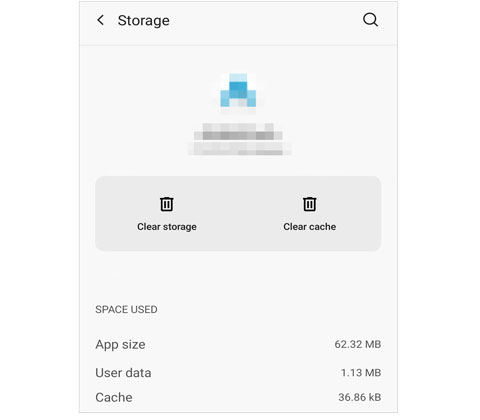 clear cache to solve google photos not backing up