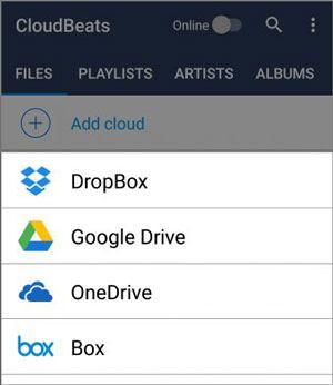 sync music to android wirelessly using dropbox