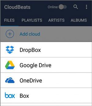 Dropbox を使用して音楽を Android にワイヤレスで同期する