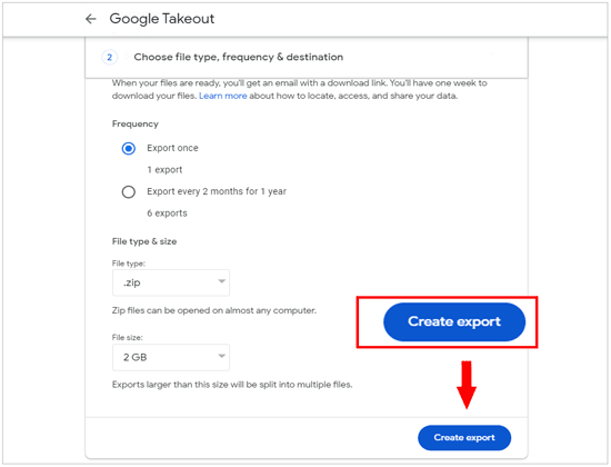 save all photos from google photos to computer gallery via google takeout