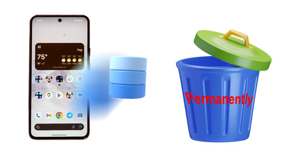 how to delete data from android phone permanently