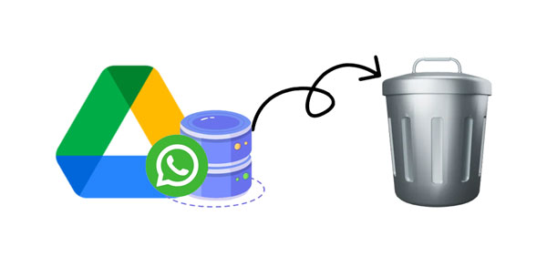 how to delete whatsapp backup from google drive