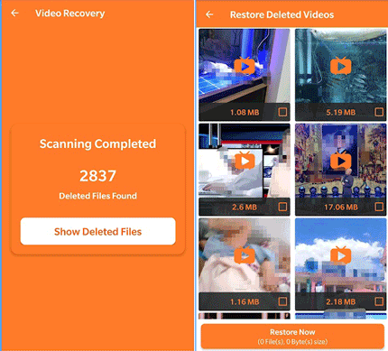 deleted video recovery app for android