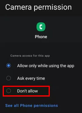 disable app permission to fix the overheating problem on samsung
