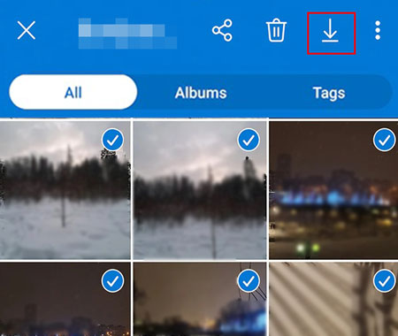 find and save the deleted photos from onedrive to samsung