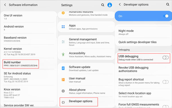 allow usb debugging on android 9 and above