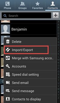 import sony contacts to huawei with bluetooth