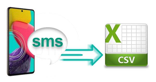 Exportieren Sie Android-SMS in CSV