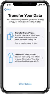 transfer contacts to new iphone without icloud