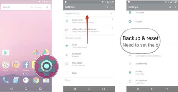 Sichern Sie Android-Daten mit der Android-Backup-Funktion