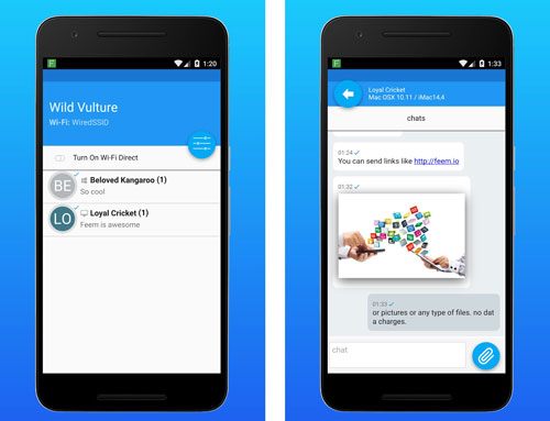 feem v4 est une application utile pour remplacer shareit