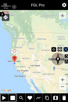 fgl pro 是一个有用的模拟位置应用程序