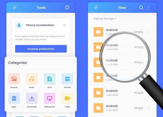 manage your android files with file expert instead of es file explorer