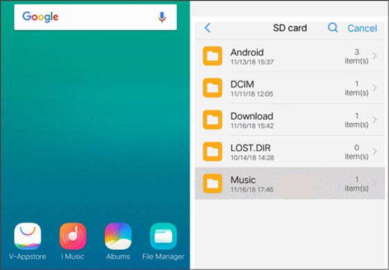 move files from android phone to sd card via file manager