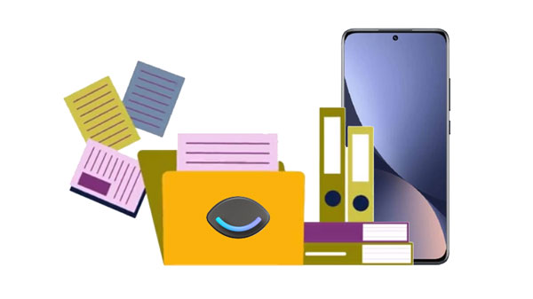 how to find hidden files on android