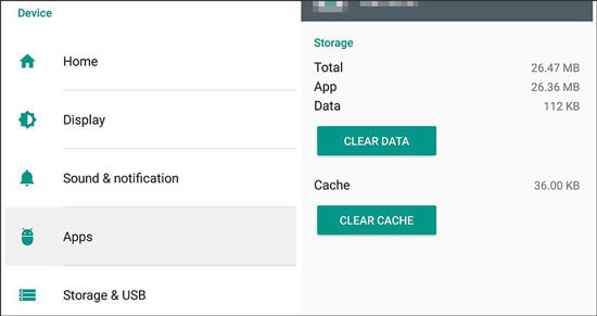 vider le cache du clone du téléphone Huawei