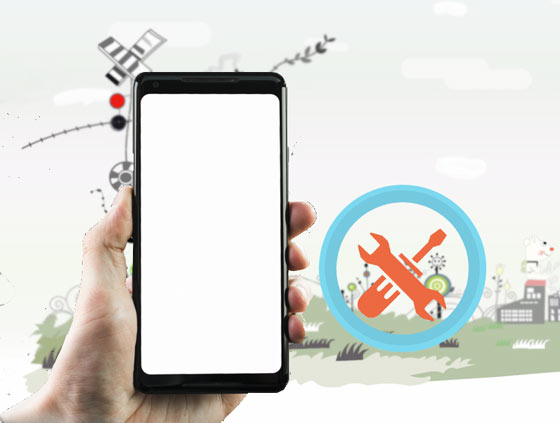 how to fix white screen on android phone